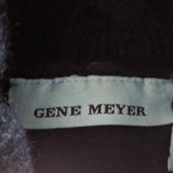 Turtleneck Cable Black Sweater - Wool/Rayon/Angora - Picture 4 of 8